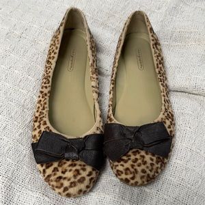 Leopard Easy Spirit skippies. Leopard print fur leather like new.